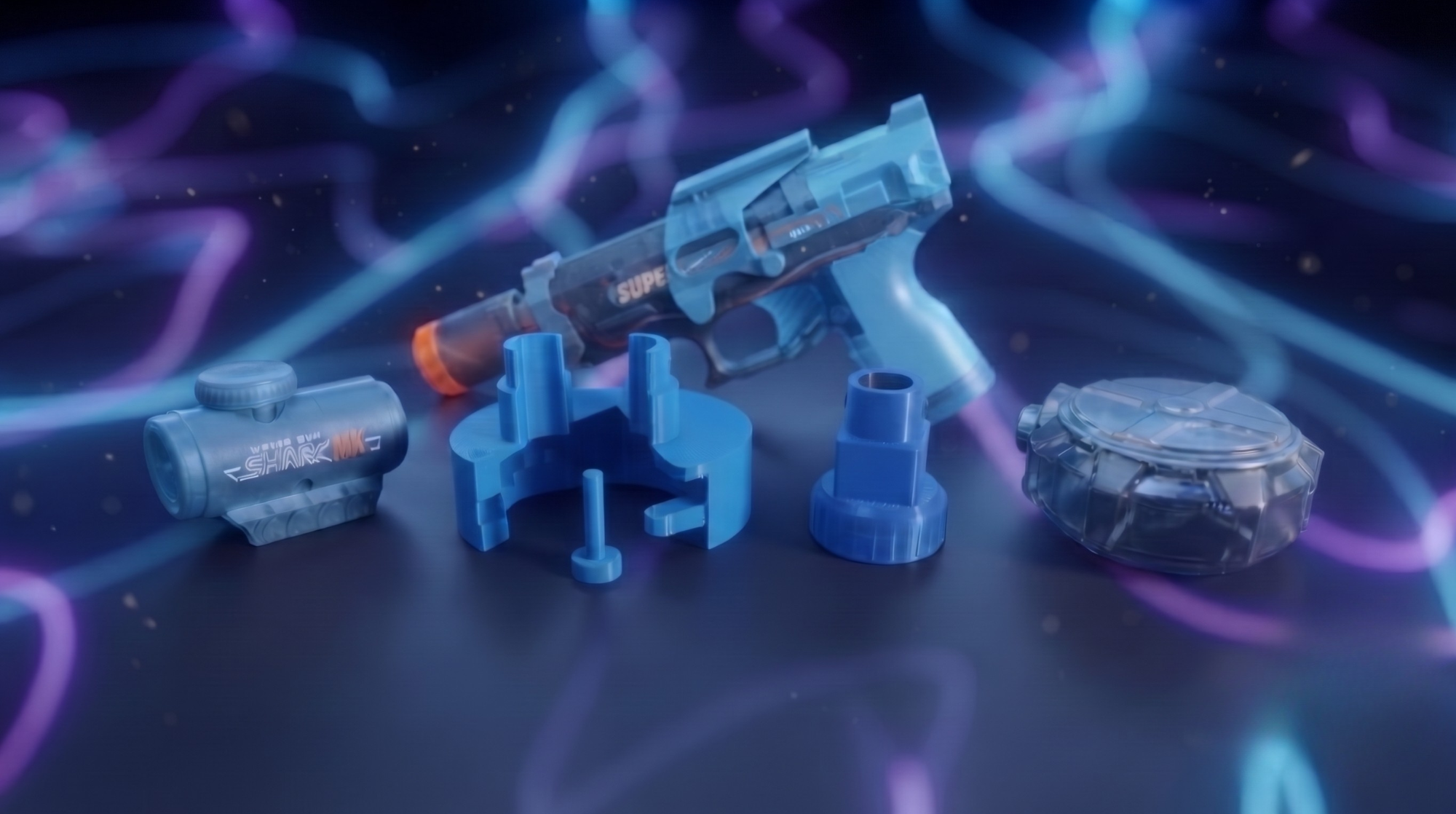 AquaStrike Pro™ | Variante Cyber Blue