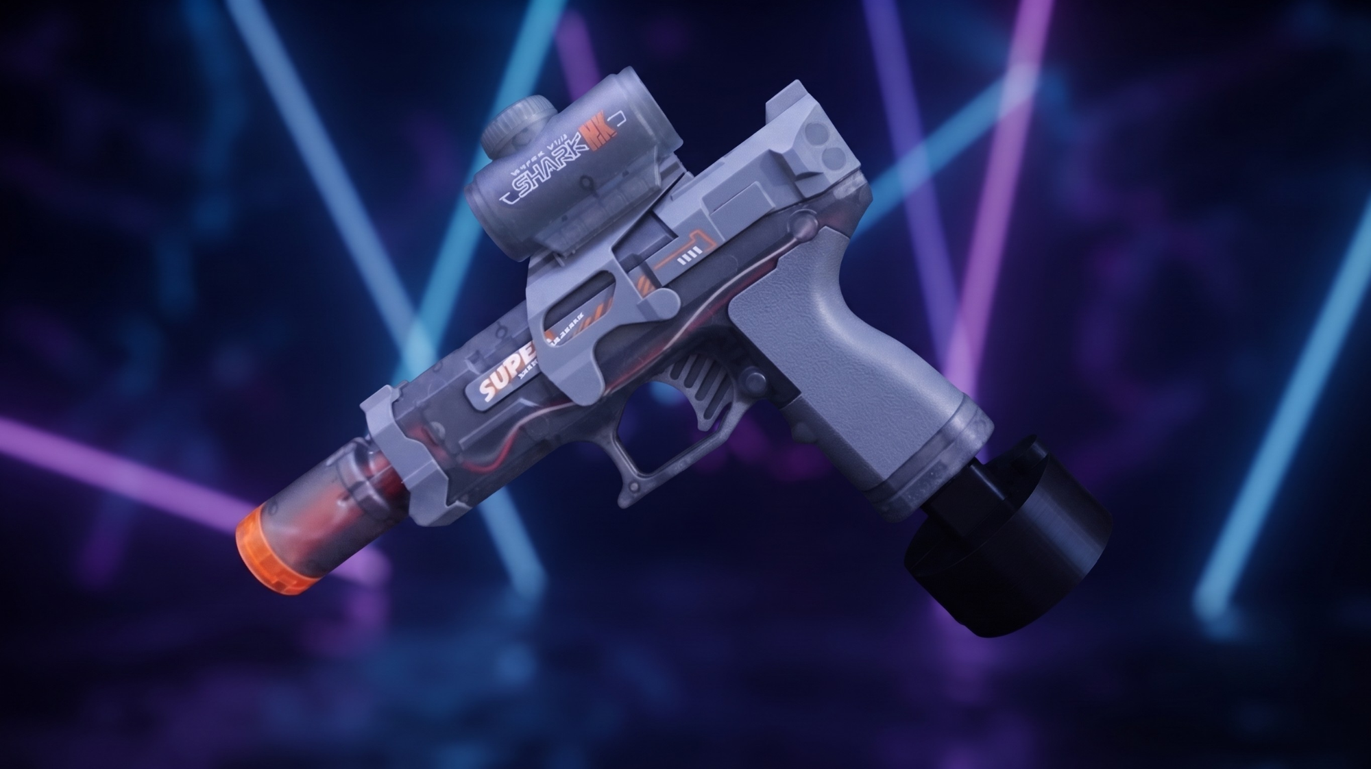 Ricarica rapida, autonomia infinita. Trasforma la tua AquaStrike Pro™ in una macchina da guerra inarrestabile. Questo adattatore ti permette di collegare bottiglie standard (PET) al posto del serbatoio, garantendoti un'autonomia di fuoco illimitata. Stampato in 3D con precisione per un incastro perfetto. Il gioco non finisce mai