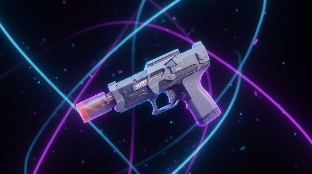 AquaStrike Pro™: L'evoluzione tattica delle water gun. Design ergonomico, custom 3D e performance estreme. Preparati alla sfida definitiva."